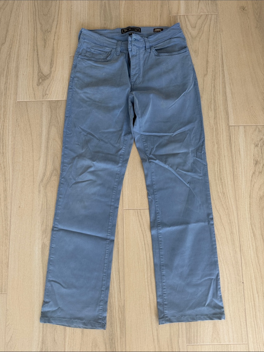 Men's Heritage Charisma Blue Straight-Leg Jeans